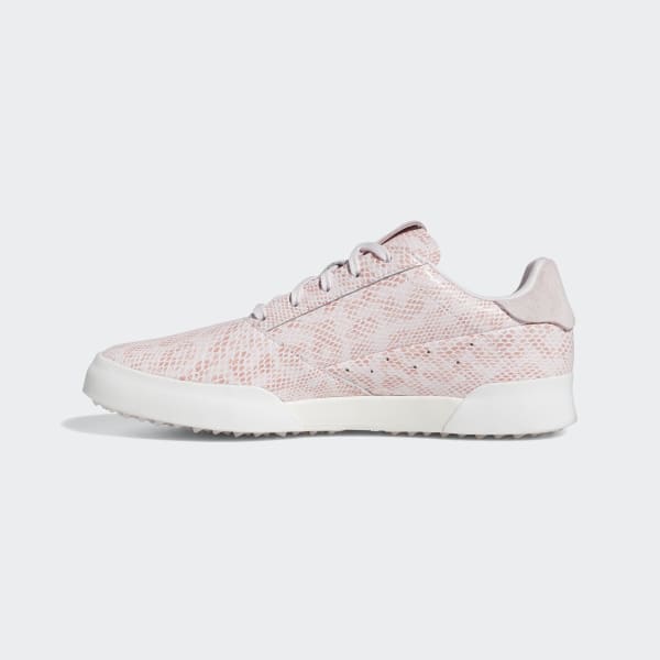 Pink Women's Adicross Retro Spikeless Golf Shoes LVD35