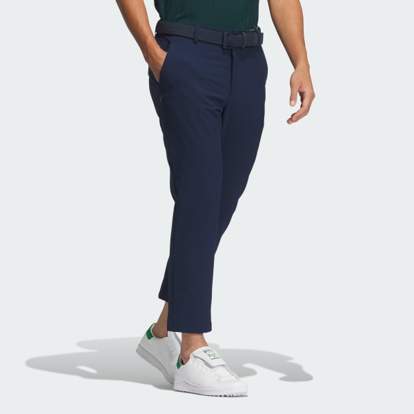 Blue 4-Way Ankle Pants