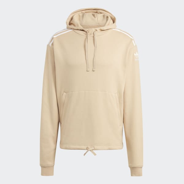 adidas Sudadera con Gorro Adicolor Parley Unisex Beige adidas Mexico
