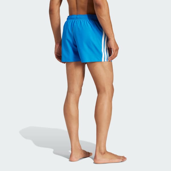 Bleu Short de natation à 3 bandes 20,3 cm