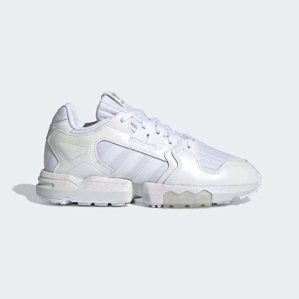 white adidas torsion trainers