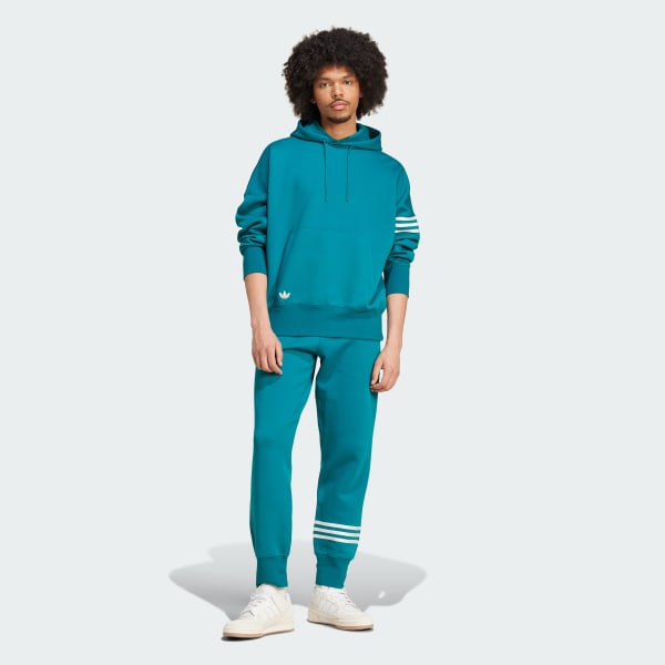 Turquoise Sweat-shirt à capuche Neuclassics