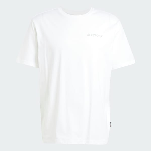 Blanc T-shirt graphique Polygiene