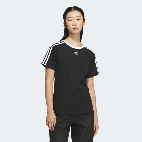 아디다스 3S 캘리 반팔 티 - Black | adidas South Korea