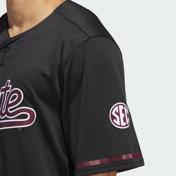 Mississippi state black baseball jersey on sale