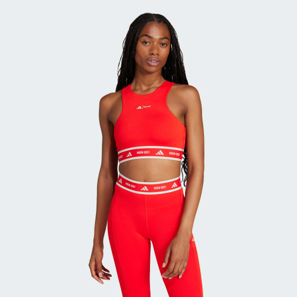 Crop top that shows bra on sale
