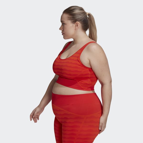 Laranja Sutiã de Sustentação Ligeira AEROKNIT Marimekko (Plus Size) TS921