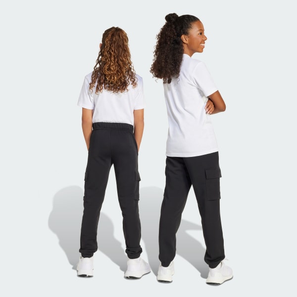noir Pantalon cargo Essentials Enfants