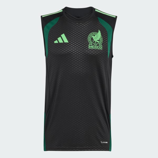 Black Mexico 26 Tiro Sleeveless Jersey