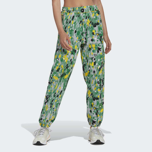 Bialy adidas by Stella McCartney Printed Sweat Pants HI803