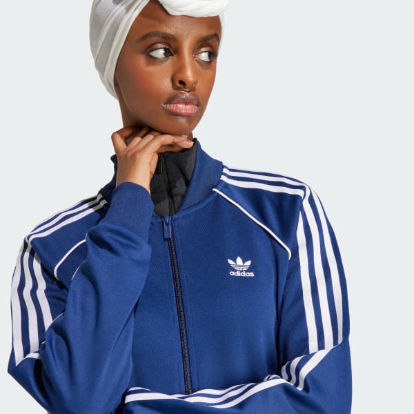 adidas Adicolor Classics SST Track Jacket Blue Free Shipping with adiClub adidas US