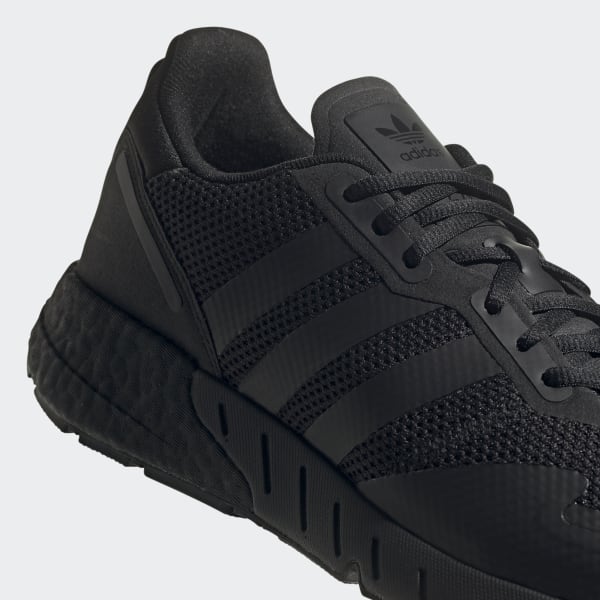 adidas ZX 1K Boost Shoes - Black | H68721 | adidas US