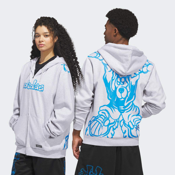 Γκρι ΦΟΥΤΕΡ ΜΕ ΚΟΥΚΟΥΛΑ SKATEBOARDING x KOGANCULT ZIP-UP