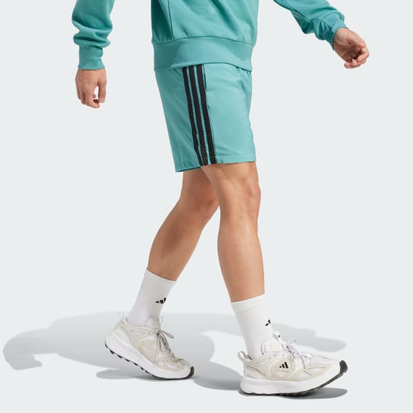 Τιρκουάζ Essential 3-Stripes Chelsea Shorts