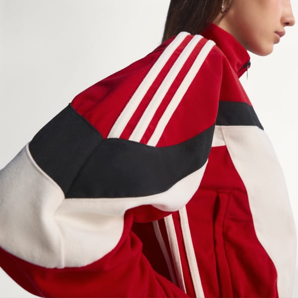 ジャケット・アウター 2LINE OVERSIZE TRACK JACKET V.2 - RED 2Line Oversize Track Jacket V.2 - Red – LÝFT