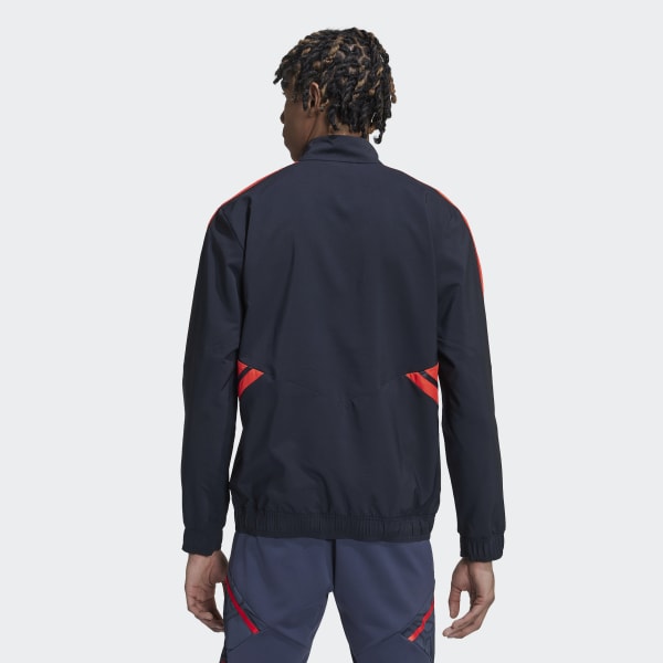 Black FC Bayern Condivo 22 Presentation Track Top TK615
