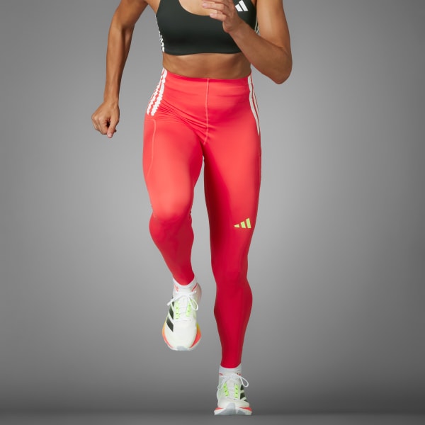 Kirmizi Adizero Full Length Tayt