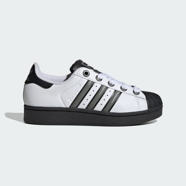 White Superstar II Shoes Kids