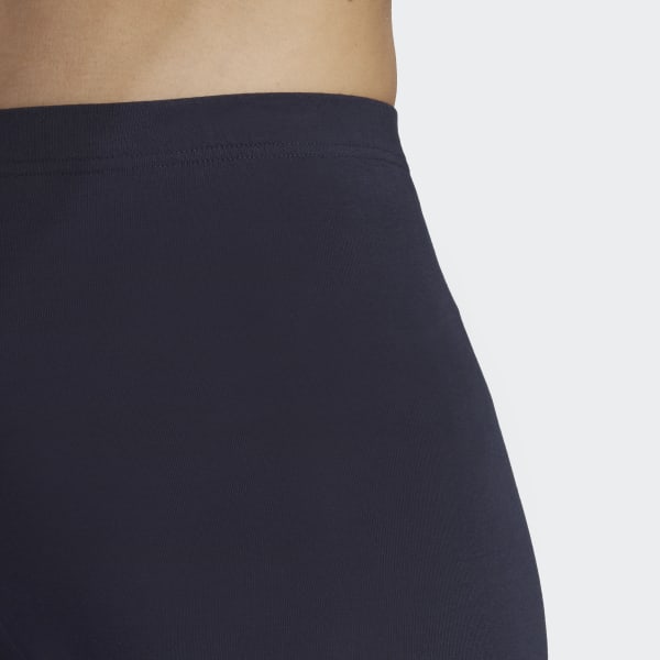 Blue Essentials Pinstripe Block Leggings VS119