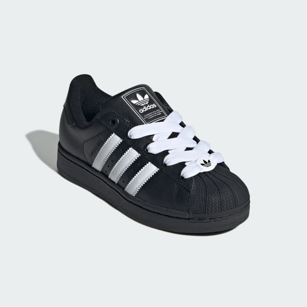 Black Superstar II Shoes Kids