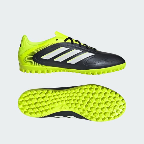 Negro Zapatos de fútbol Copa Pure 3 Club para césped artificial