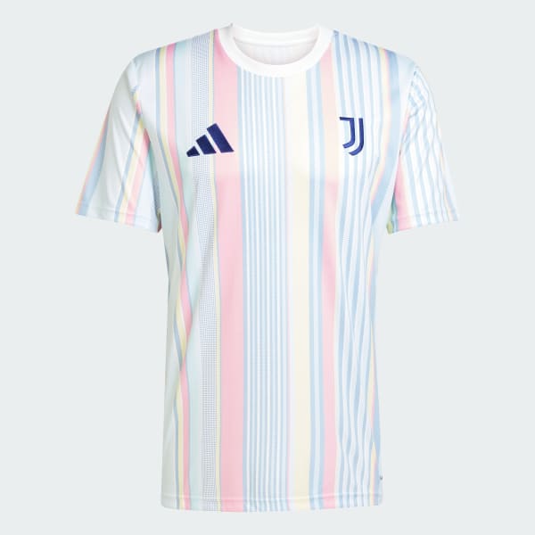 wit Juventus 25/26 Pre-Match Voetbalshirt