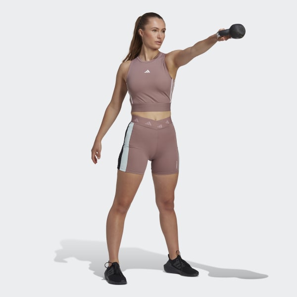Purple Hyperglam Training Techfit Short Tights BVR36