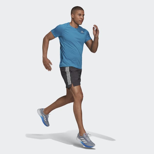 Turquesa Camiseta Runner GZT75