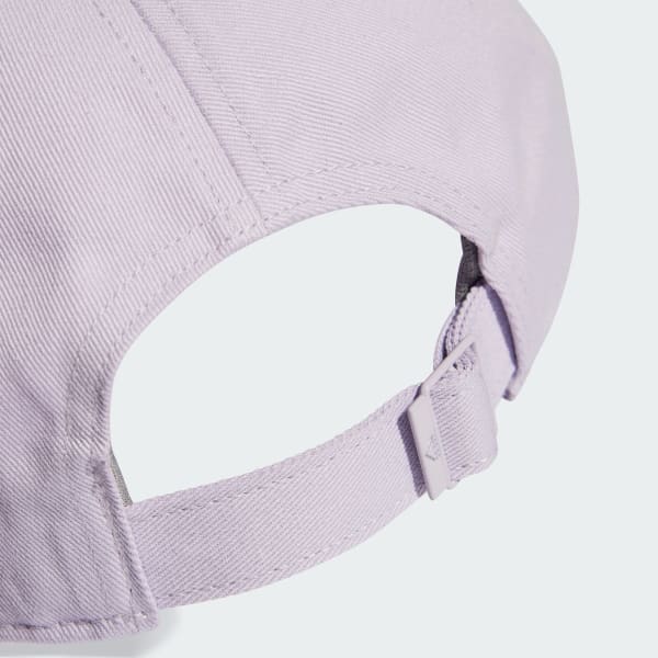 Violeta Gorra Béisbol 3 Franjas Sarga de Algodón
