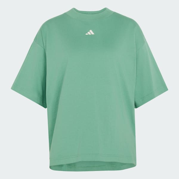 Green 3-Stripes Studio T-Shirt