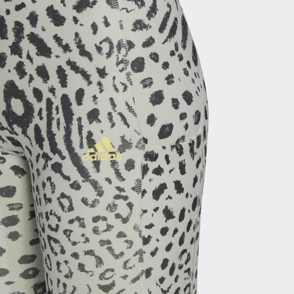 zelená FastImpact Running Leopard 7/8 Leggings DAV29