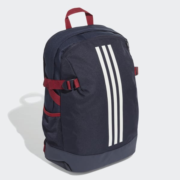 adidas 3-Stripes Power Backpack Medium - Blue | adidas Malaysia