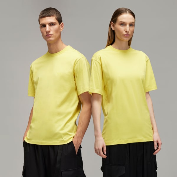 Yellow Y-3 Regular Short Sleeve Tee