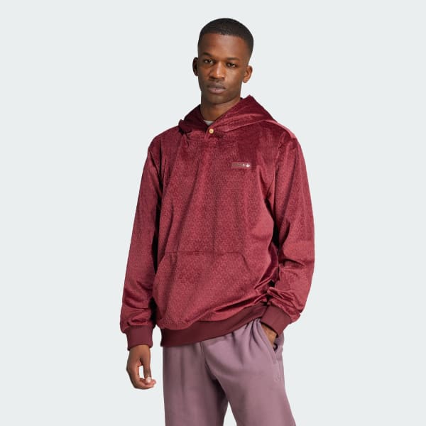 Felpa Monogram 2 Hooded Bordeaux adidas adidas Italia