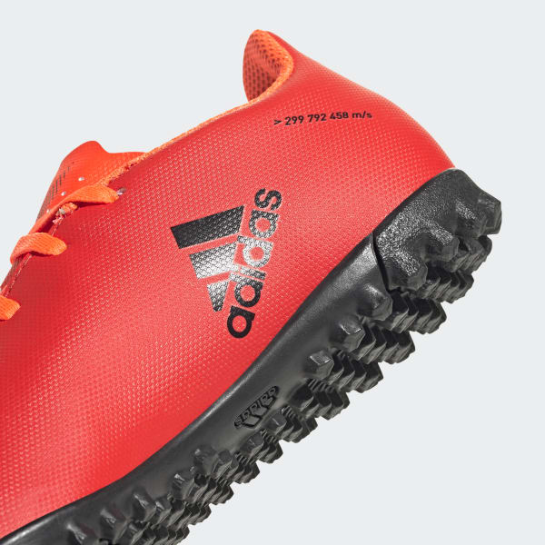 Rojo Calzado de Fútbol X Speedflow.4 Turf Boots LEL32