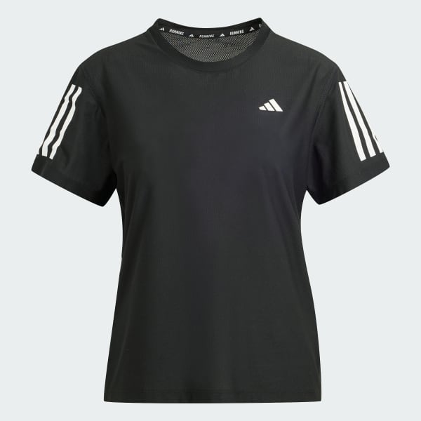 Schwarz Own the Run T-Shirt