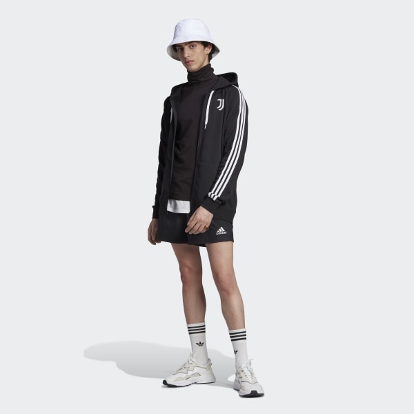 Black Juventus DNA Full-Zip Hoodie DB625