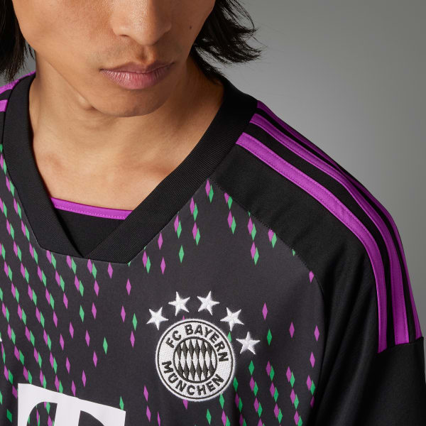Schwarz FC Bayern München 23/24 Auswärtstrikot