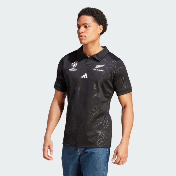 Black All Blacks Rugby Home Jersey