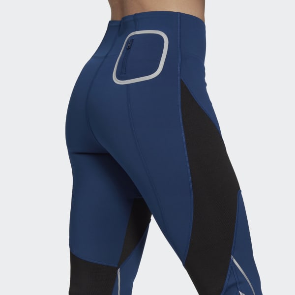 Blauw adidas by Stella McCartney Knit Mix Broek
