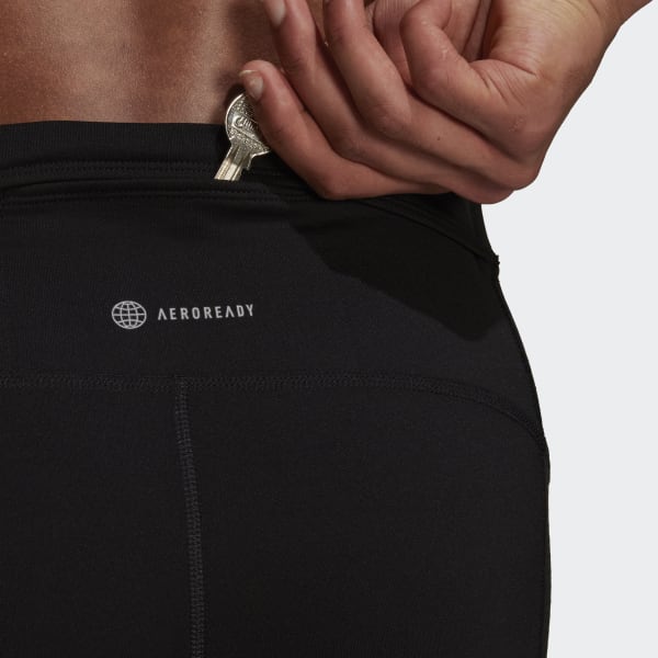 Black Own the Run Warm Tights V7325