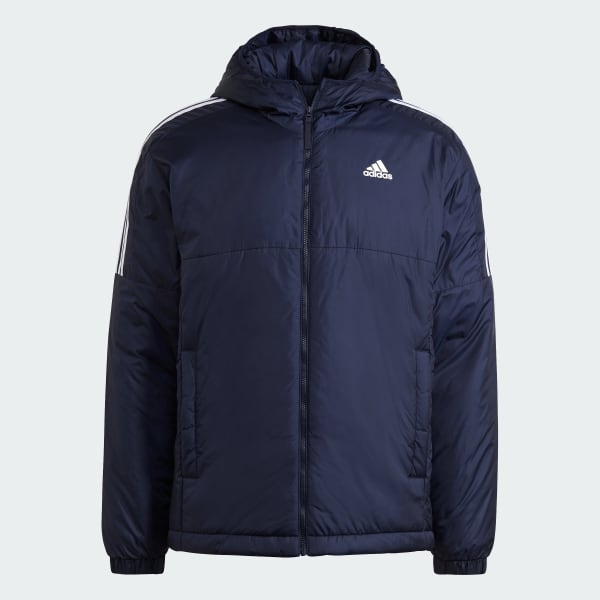 Μπλε Essentials Insulated Hooded Jacket
