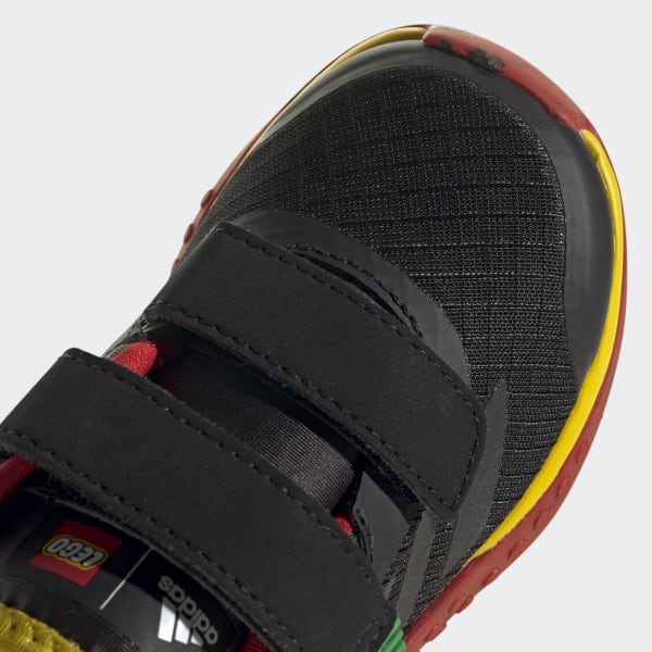 adidas DNA x LEGO® Two-Strap Hook-and-Loop Shoes - Black | adidas