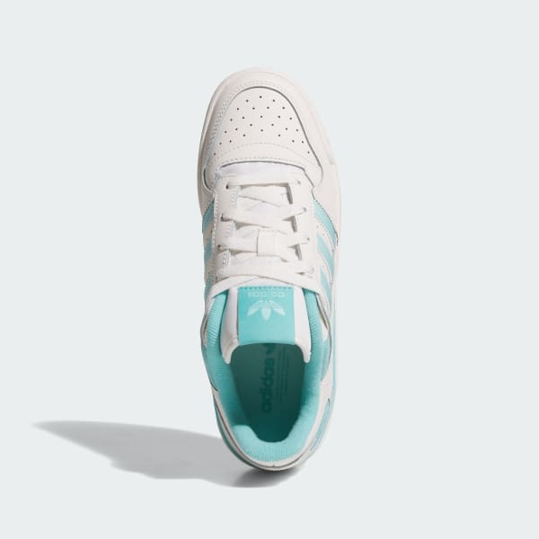 White Forum Low CL Shoes
