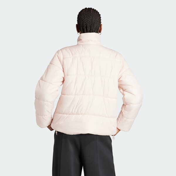 Zara sz. M Matte Pink Crop Puffer Jacket Oversized BLOGGER FAVORITE Coat  Zip Up | eBay