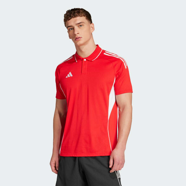 Red Tiro 25 Competition Polo Shirt