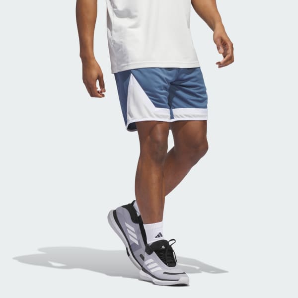 Blue adidas Pro Block Shorts