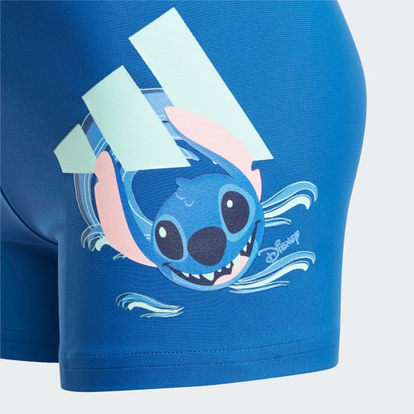 Blu BOXER DA NUOTO ADIDAS X DISNEY LILO AND STITCH 1 INCH