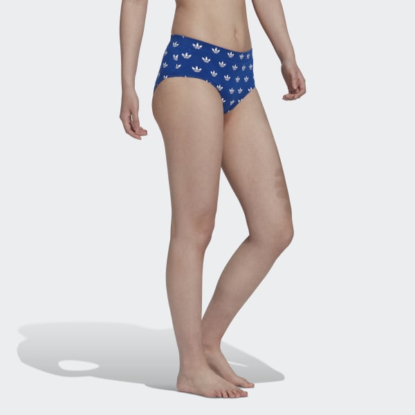 Blue Adicolor Comfort Flex Cotton Hipster Briefs HPO38