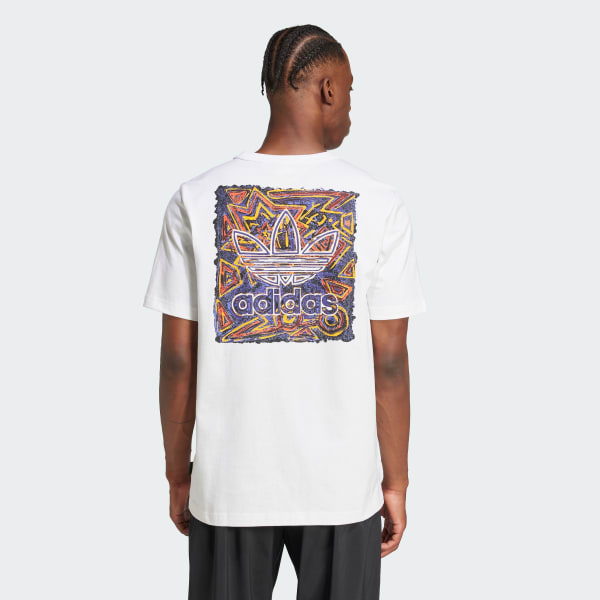 adidas Originals 90s Graphic Print Tee - White | adidas